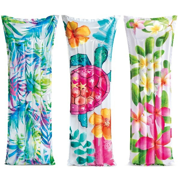INTEX Saltea de înot gonflabilă "Fashion" 183х69 cm, până la 100 kg, 3 modele [24]