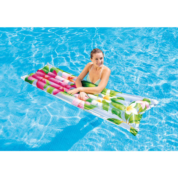 INTEX Saltea de înot gonflabilă "Fashion" 183х69 cm, până la 100 kg, 3 modele [20]