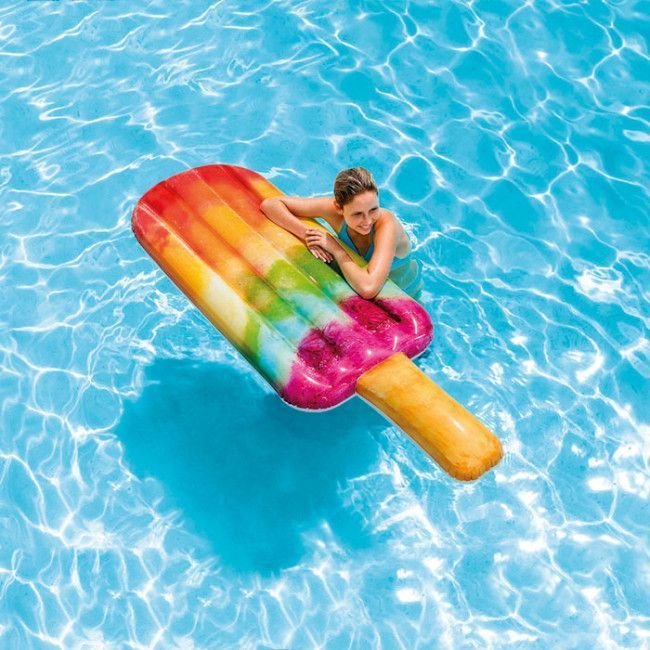 INTEX Saltea de înot gonflabilă "Înghețată" 183х66х20 cm, până la 100 kg [5]