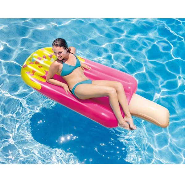 INTEX Saltea de înot gonflabilă "Înghețată" 183х66х20 cm, până la 100 kg [9]