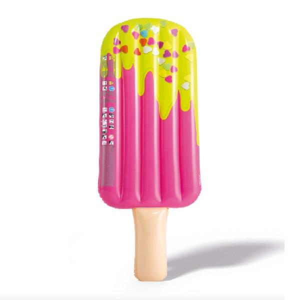 INTEX Saltea de înot gonflabilă "Înghețată" 183х66х20 cm, până la 100 kg [7]