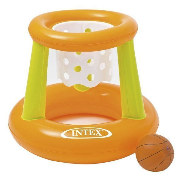 INTEX Set de joacă în apă “Baschet" 67х55 cm, coș și minge, 3+ [1]