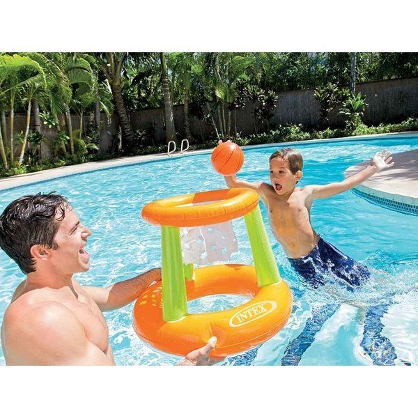INTEX Set de joacă în apă “Baschet" 67х55 cm, coș și minge, 3+ [3]