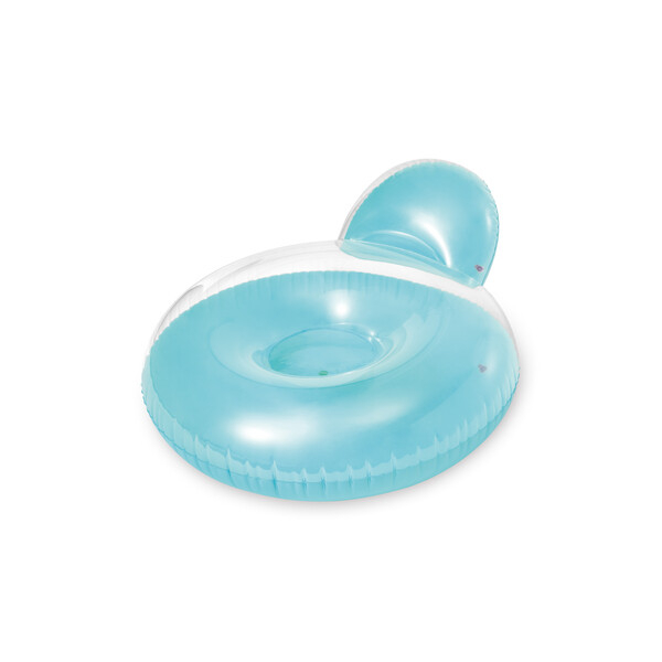 INTEX Şezlong-cerc gonflabil pentru înot 137х122 cm, 14+, până la 100 kg, 2 culori [9]