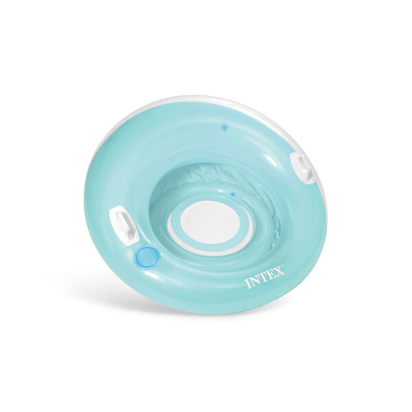 INTEX Şezlong-cerc gonflabil pentru înot cu mânere 119 cm, până la 100 kg, 2 culori [21]