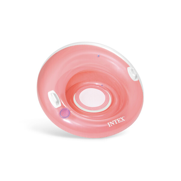 INTEX Şezlong-cerc gonflabil pentru înot cu mânere 119 cm, până la 100 kg, 2 culori [8]