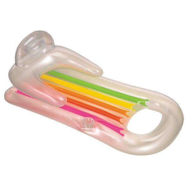 INTEX Șezlong gonflabil 160х85 cm, până la 100 kg, 2 culori [2]