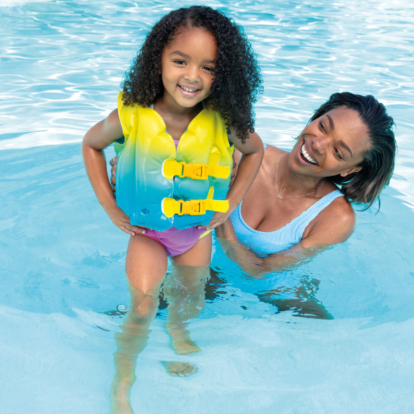 INTEX Vesta de înot gonflabilă “Laguna albastră”, 41х30 cm, 3-5 ani [2]