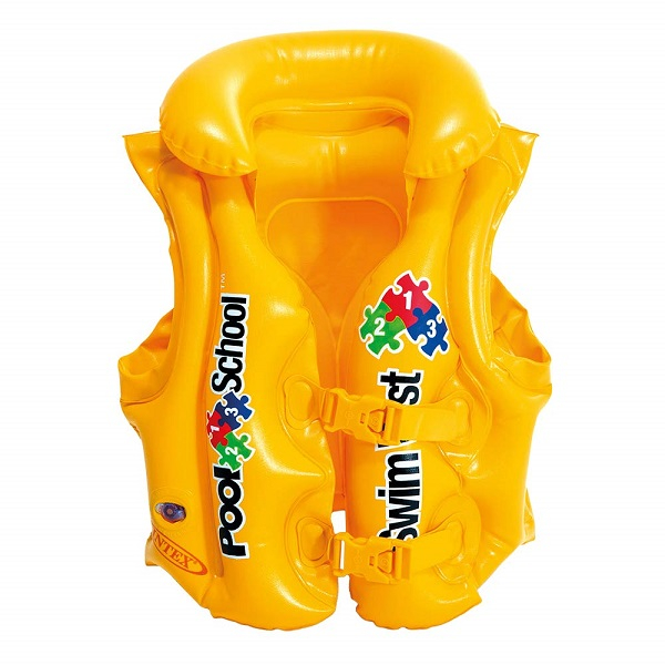 INTEX Vesta de înot gonflabilă "Școala pentru înot", 50х47 cm, 3-6 ani [4]