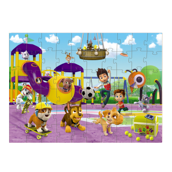 Joc de dezvoltare-puzzle "Patrula cățelușilor la plimbare", seria Wimmelpuzzle, 60 elem. [2]