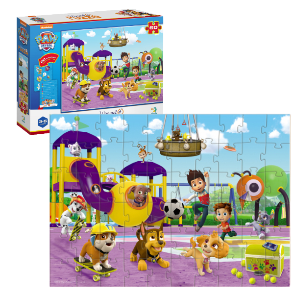 Joc de dezvoltare-puzzle "Patrula cățelușilor la plimbare", seria Wimmelpuzzle, 60 elem. [5]