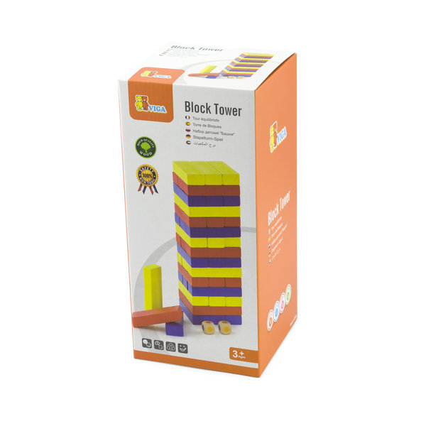 Joc de masă din lemn “Jenga în culori” [2]