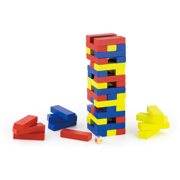 Joc de masă din lemn “Jenga în culori” [3]