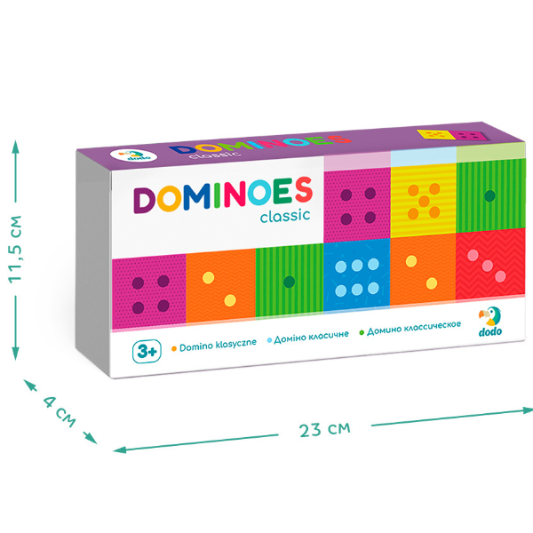 Joc de masă "Domino clasic", 28 cărți [5]