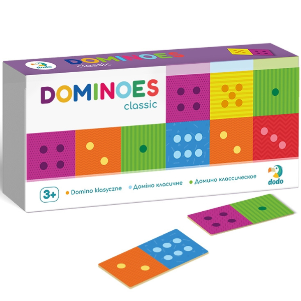 Joc de masă "Domino clasic", 28 cărți [8]