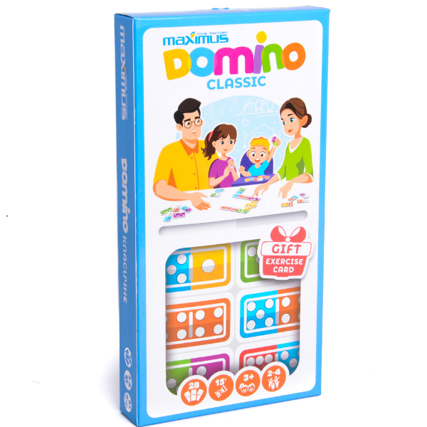 Joc de masă „Domino clasic”,  28 dominouri [14]