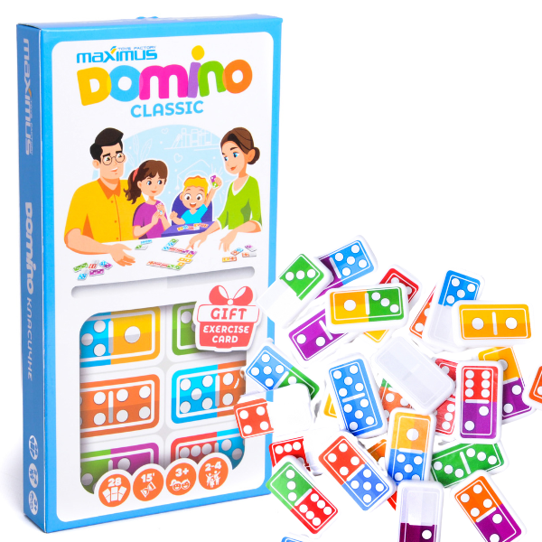 Joc de masă „Domino clasic”,  28 dominouri [1]