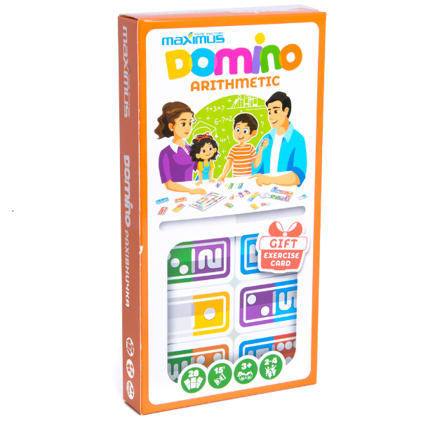 Joc de masă „Domino matematic”,  28 dominouri [13]