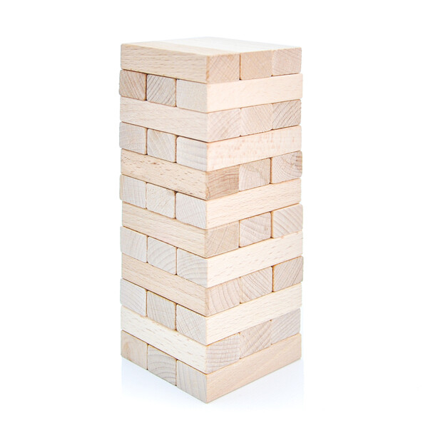 Joc de masă "Jin GO"  jenga din 36 blocuri de lemn [15]