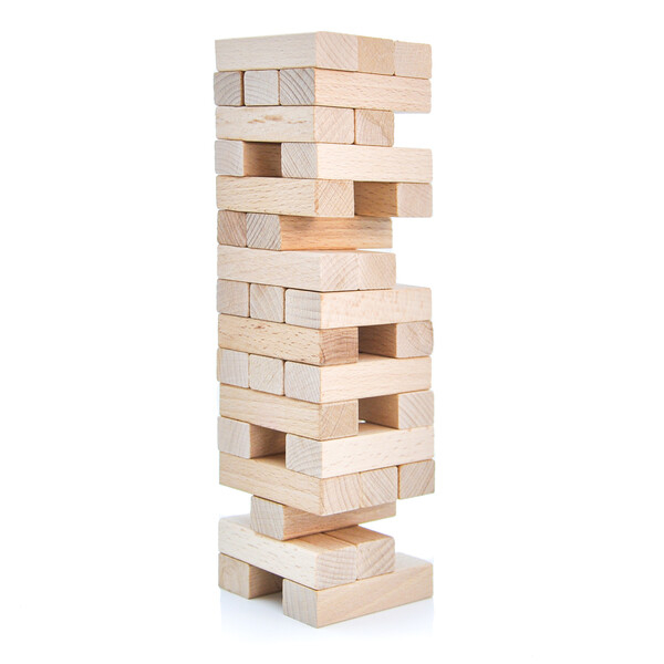 Joc de masă "Jin GO"  jenga din 36 blocuri de lemn [16]