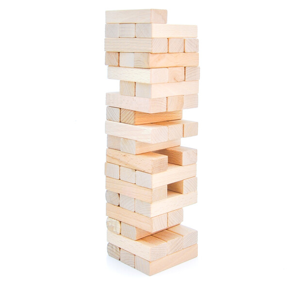 Joc de masă "Jin GO"  jenga din 45 blocuri de lemn [12]