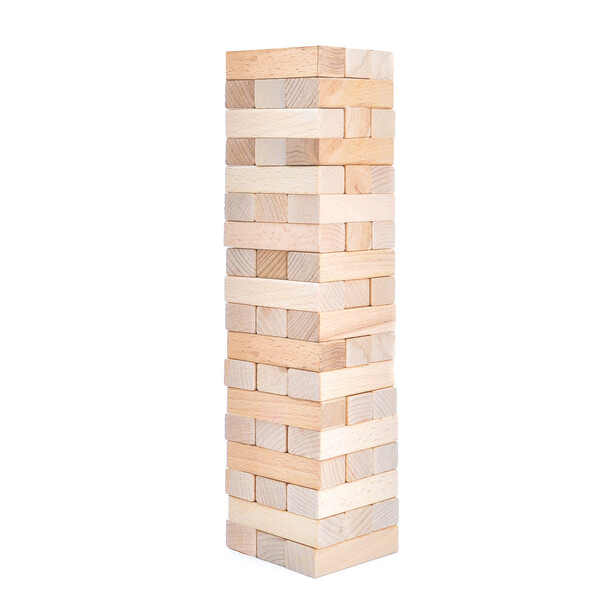 Joc de masă "Jin GO"  jenga din 54 blocuri de lemn [8]
