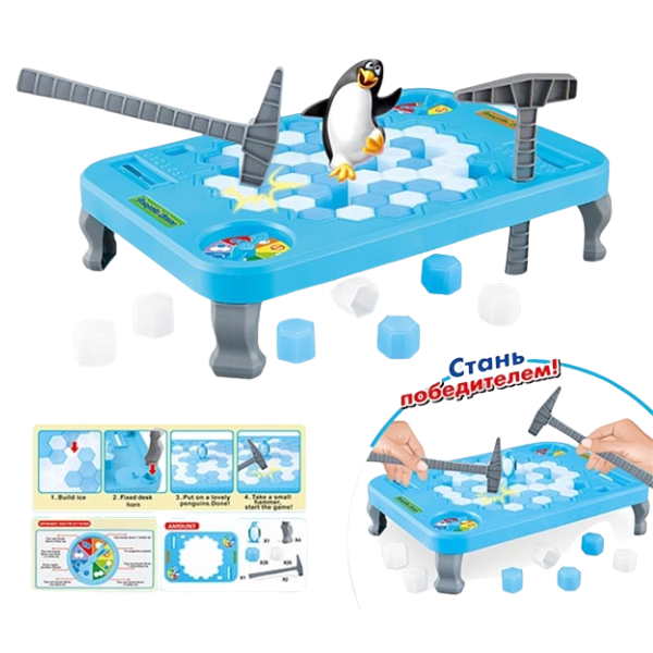 Joc de masă „Pinguinul pe gheata”, (rus.) [2]