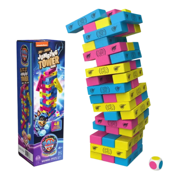 Joc de societate: Jenga, seria "Patrula Cățelușiloră" [1]