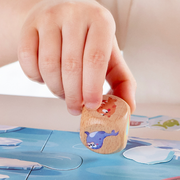 Joc de societate puzzle "Ursuleț polar" [8]