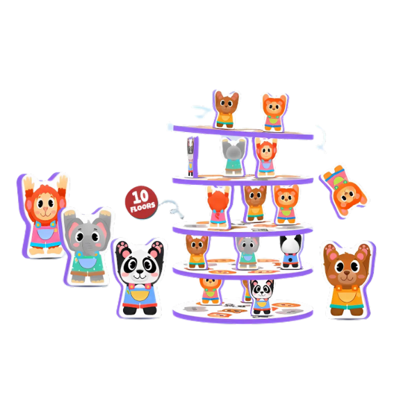 Joc interactiv de echilibru "Animale", 40 elem. [4]