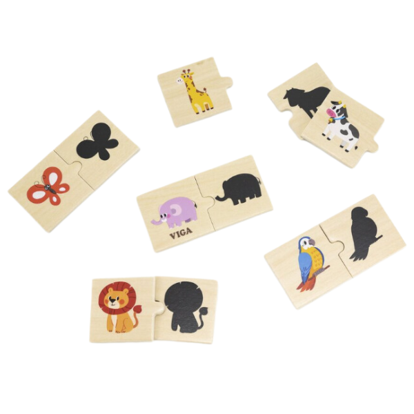 Joc logic de puzzle "Animale", 24 piese [5]