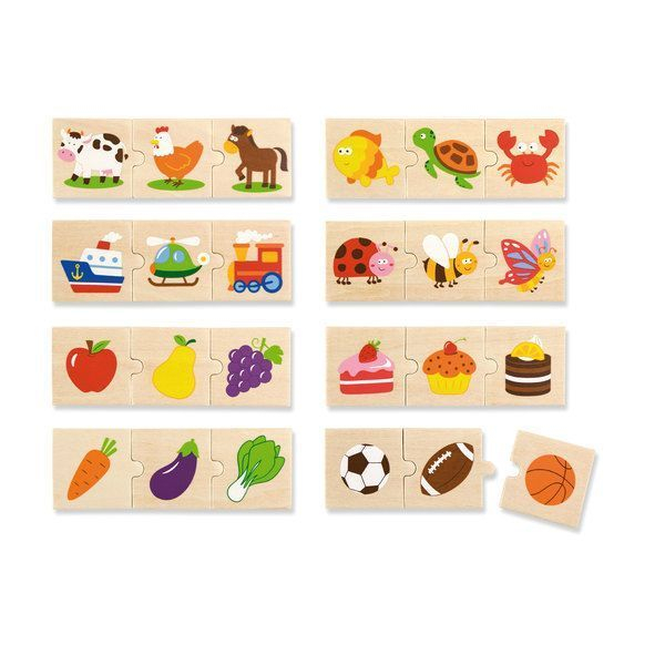 Joc logic de puzzle „Categorii”, 24 elem. [4]