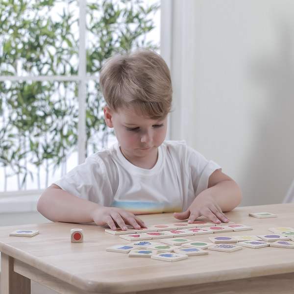 Joc logic de puzzle  „Învățăm culorile” [11]