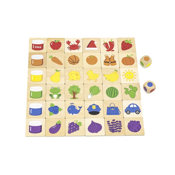 Joc logic de puzzle  „Învățăm culorile” [7]