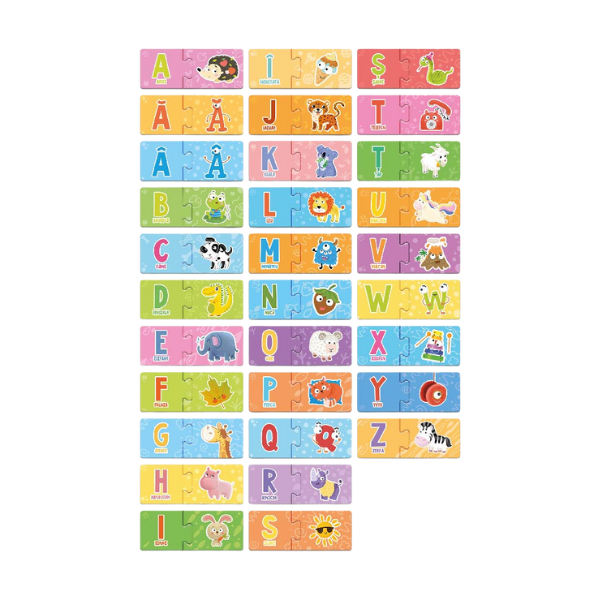 Joc magnetic "Alfabet", 31x2 el. (ro) [2]