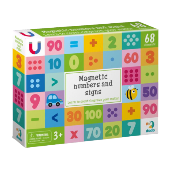 Joc magnetic "Cifre și semne", 68 elem. [3]