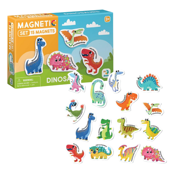 Joc magnetic "Dinozauri", 15 elem. [1]