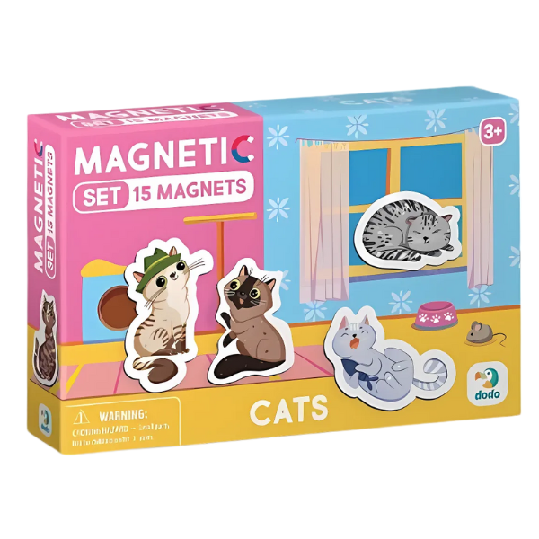 Joc magnetic "Pisici", 15 elem. [3]