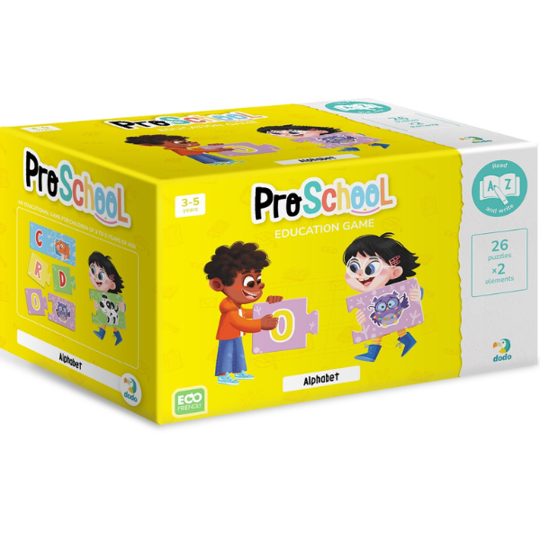 Joc puzzle educațional "Alfabetul englez" [12]