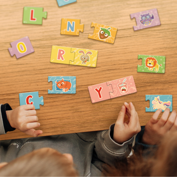 Joc puzzle educațional "Alfabetul englez" [10]