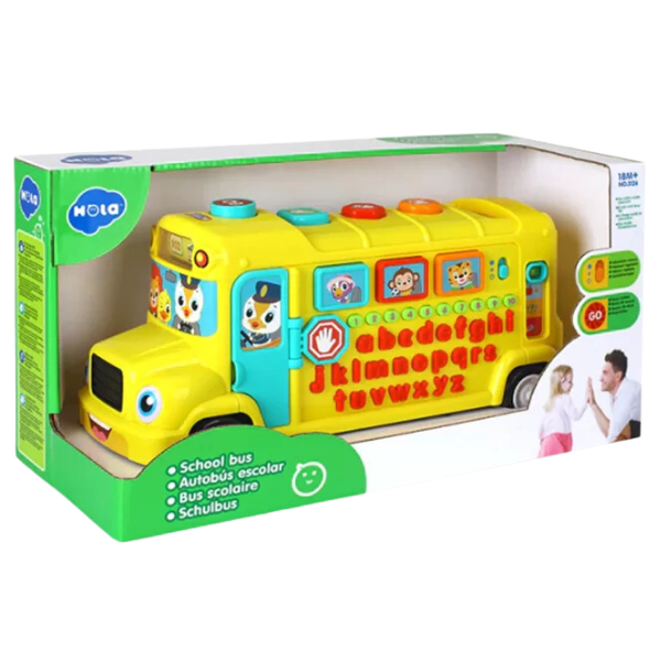 Jucărie educativă "Autobuz școlar" [3]