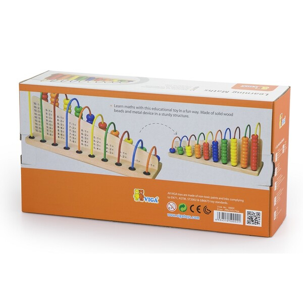 Jucărie educativă din lemn „Învățăm matematica” [4]