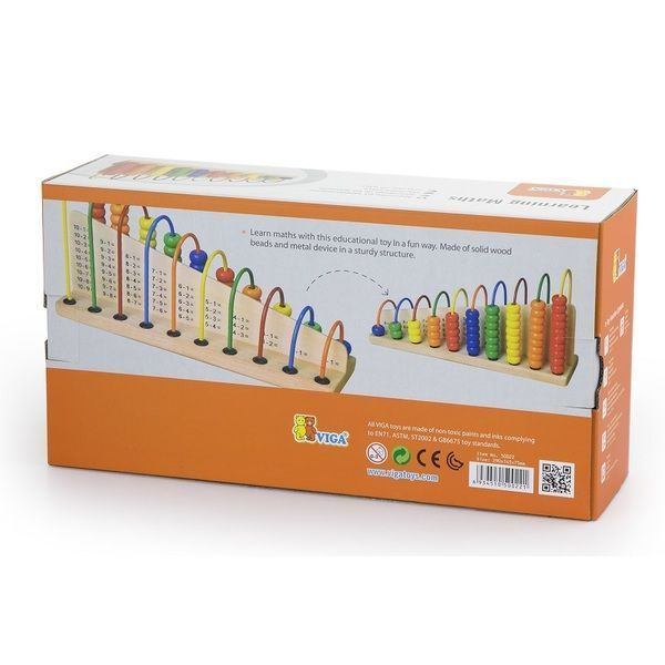 Jucărie educativă din lemn „Învățăm matematica” [2]