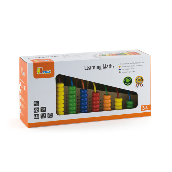 Jucărie educativă din lemn „Învățăm matematica” [9]
