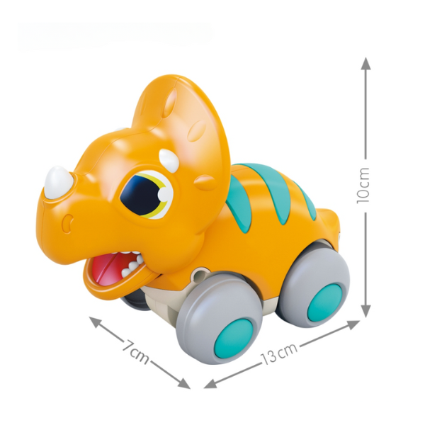 Jucărie educativă "Dinozaur în mișcare", Triceratops [4]