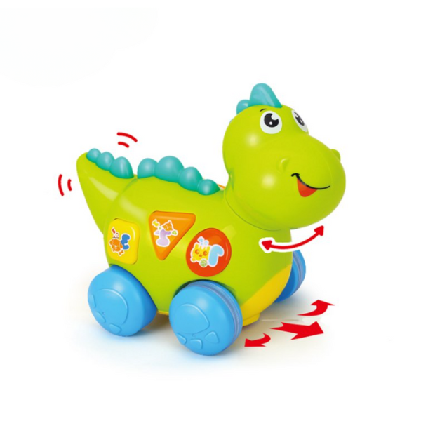 Jucarie interactiva "Dino" cu muzica si lumina [5]
