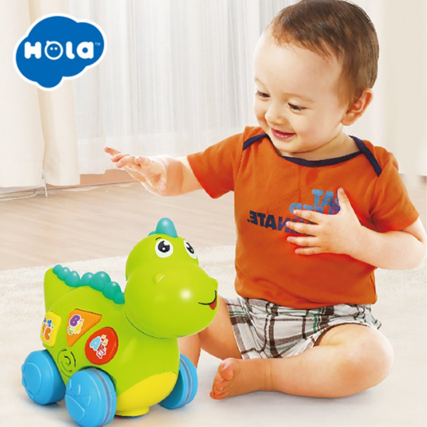 Jucarie interactiva "Dino" cu muzica si lumina [6]