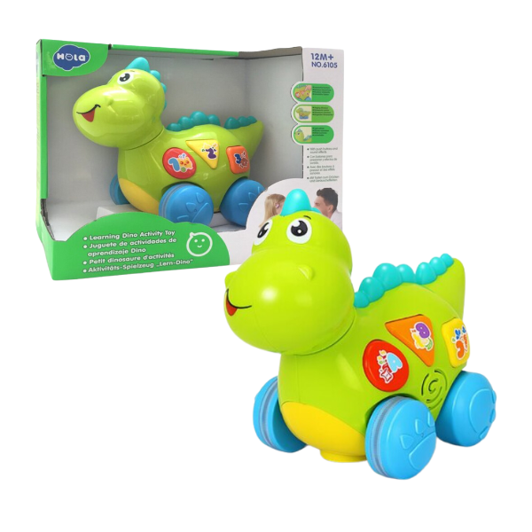Jucarie interactiva "Dino" cu muzica si lumina [1]