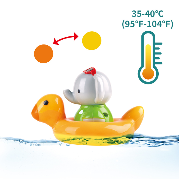 Jucărie mecanică pentru baie „Elefantul care înoată" [8]