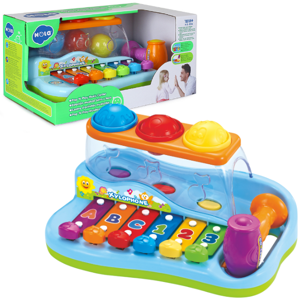 Jucarie muzicala "Xilofon cu bile Pop 'N Play" [1]